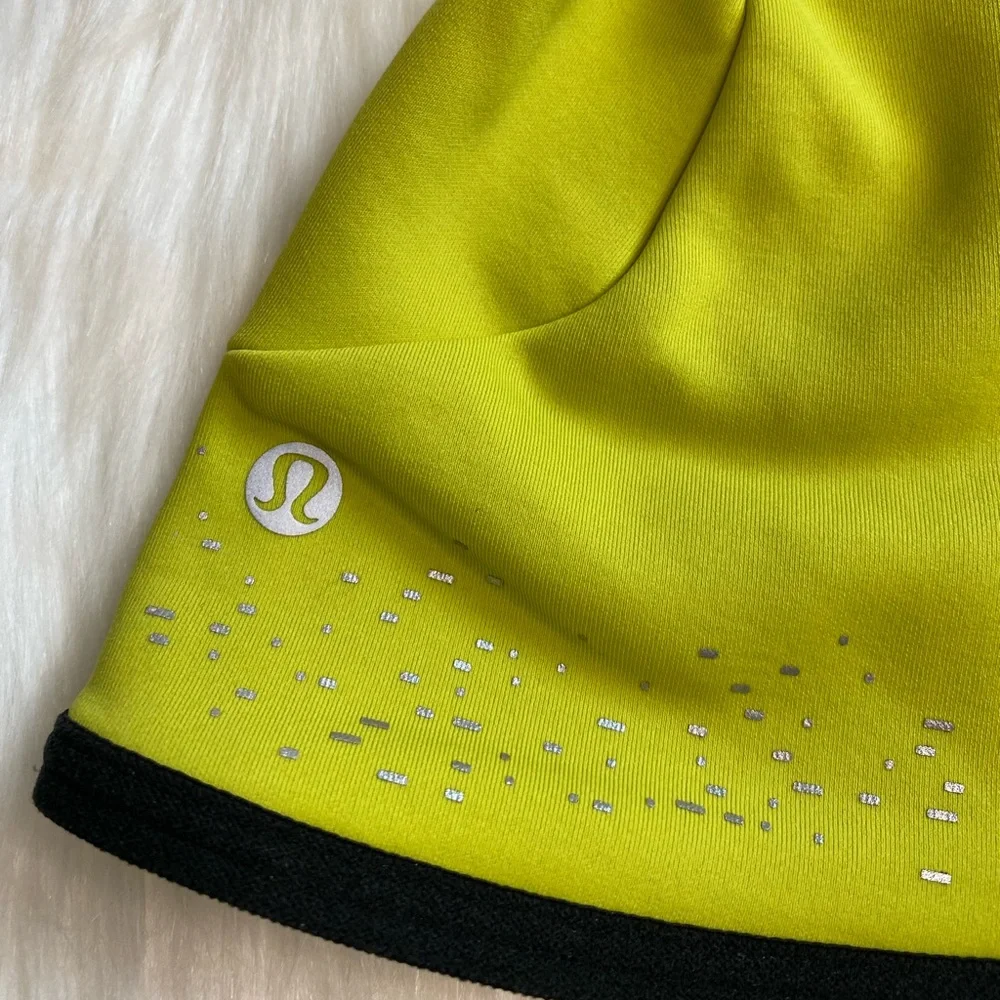 Lululemon Cold Terrain Run Beanie NWT Yellow
